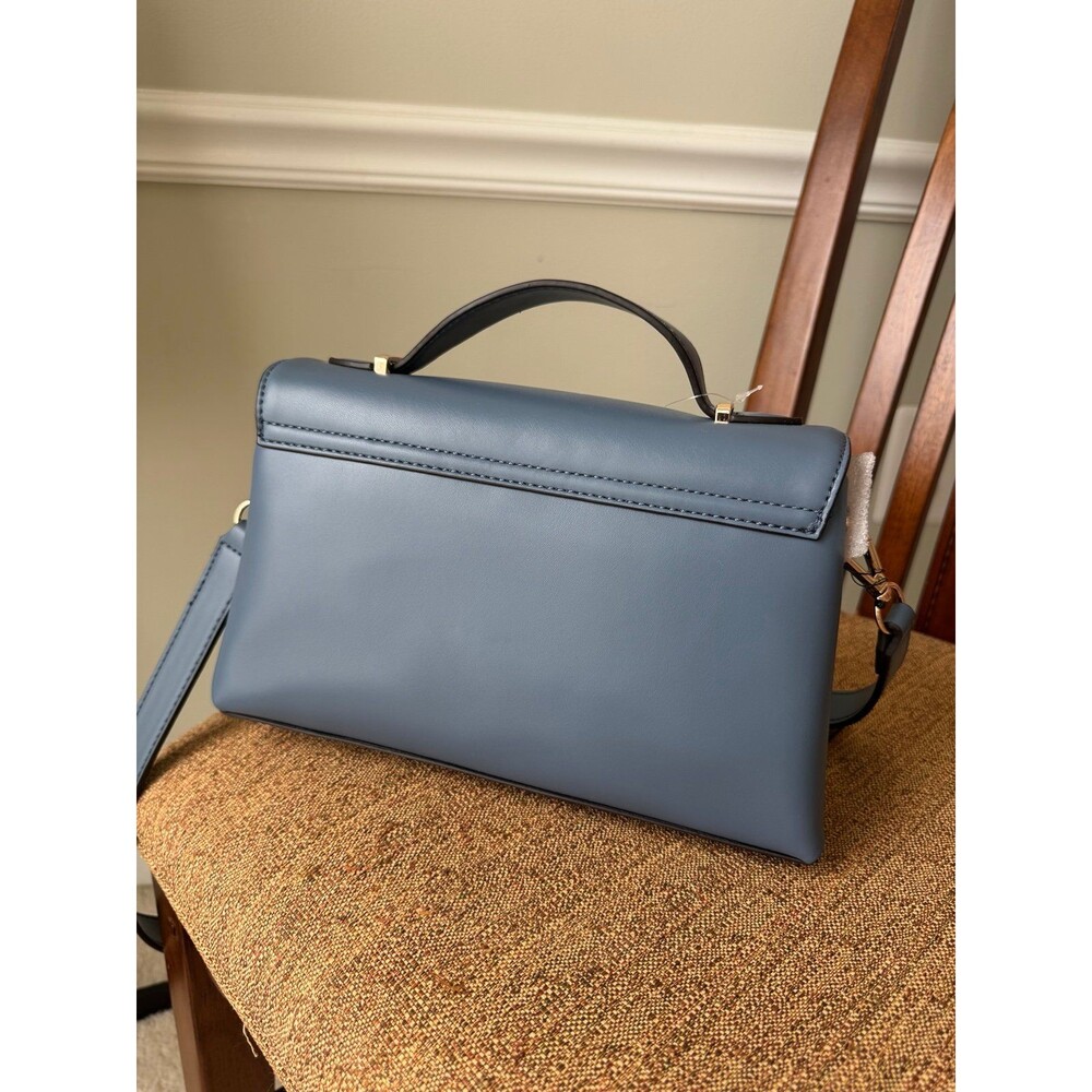 Guess Marlena Blue Top-Handle Crossbody Bag - NWT - Picture 3 of 6